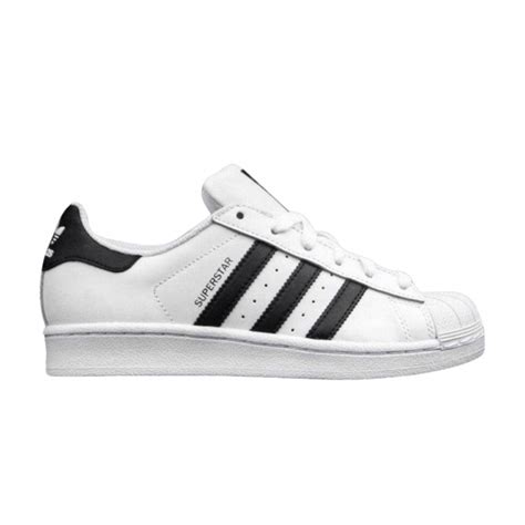 witte adidas sneakers superstar j|superstar j white black adidas.